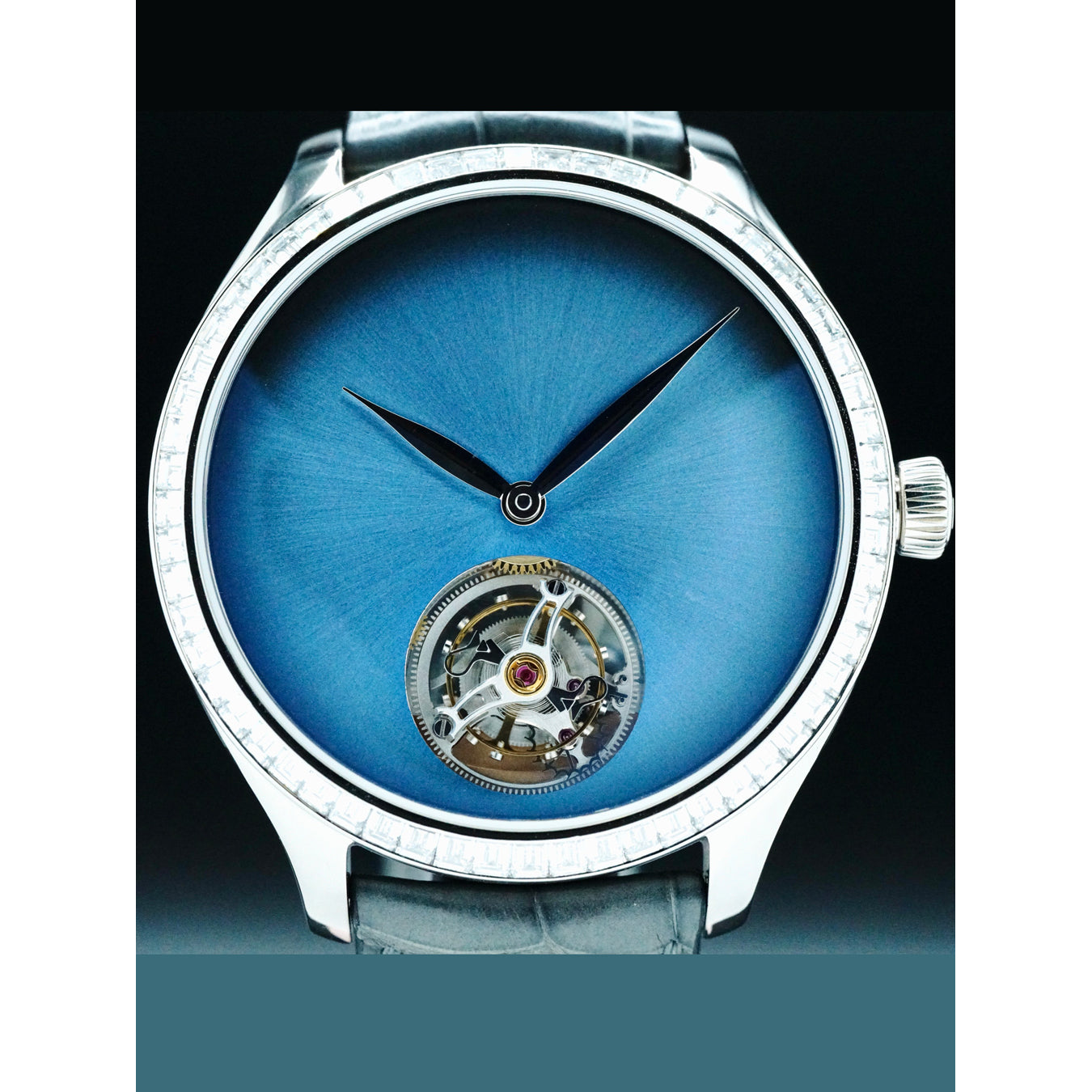 H. Moser & Cie. 1804-0202 Endeavour Tourbillon Funky Blue