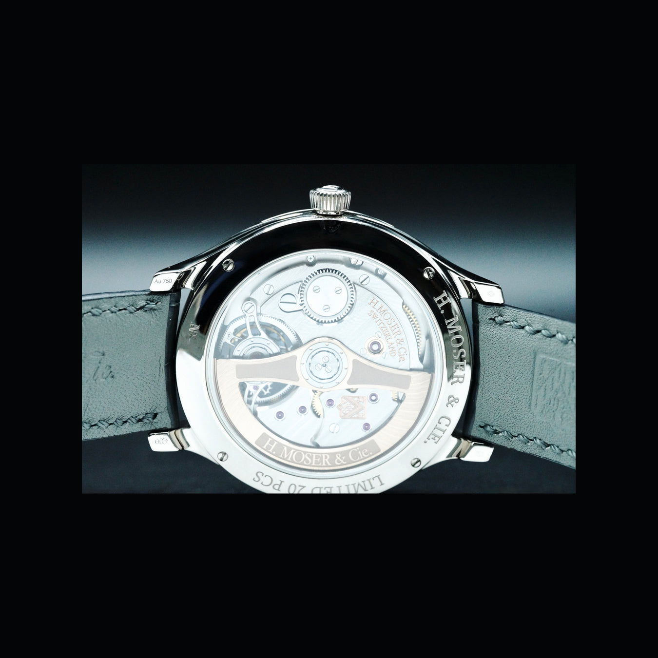 H. Moser & Cie. 1804-0202 Endeavour Tourbillon Funky Blue