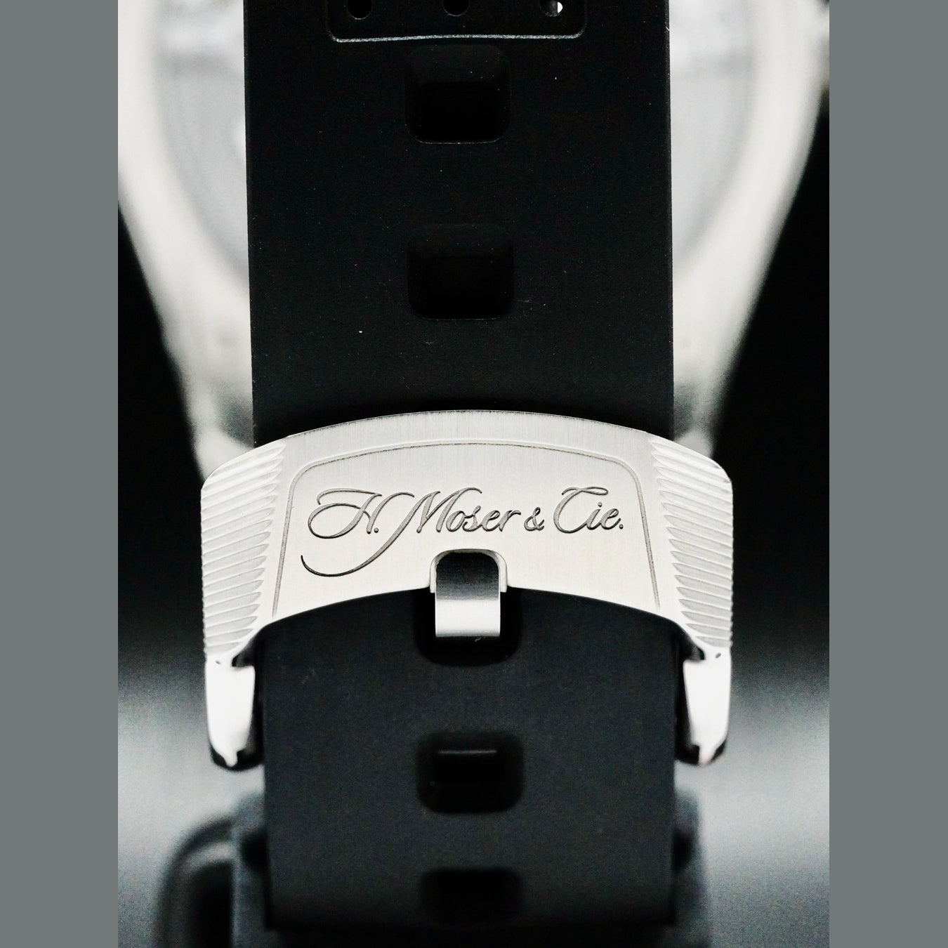 H. Moser & Cie 3200-1217 Pioneer Centre Seconds Artic Blue Fume Dial