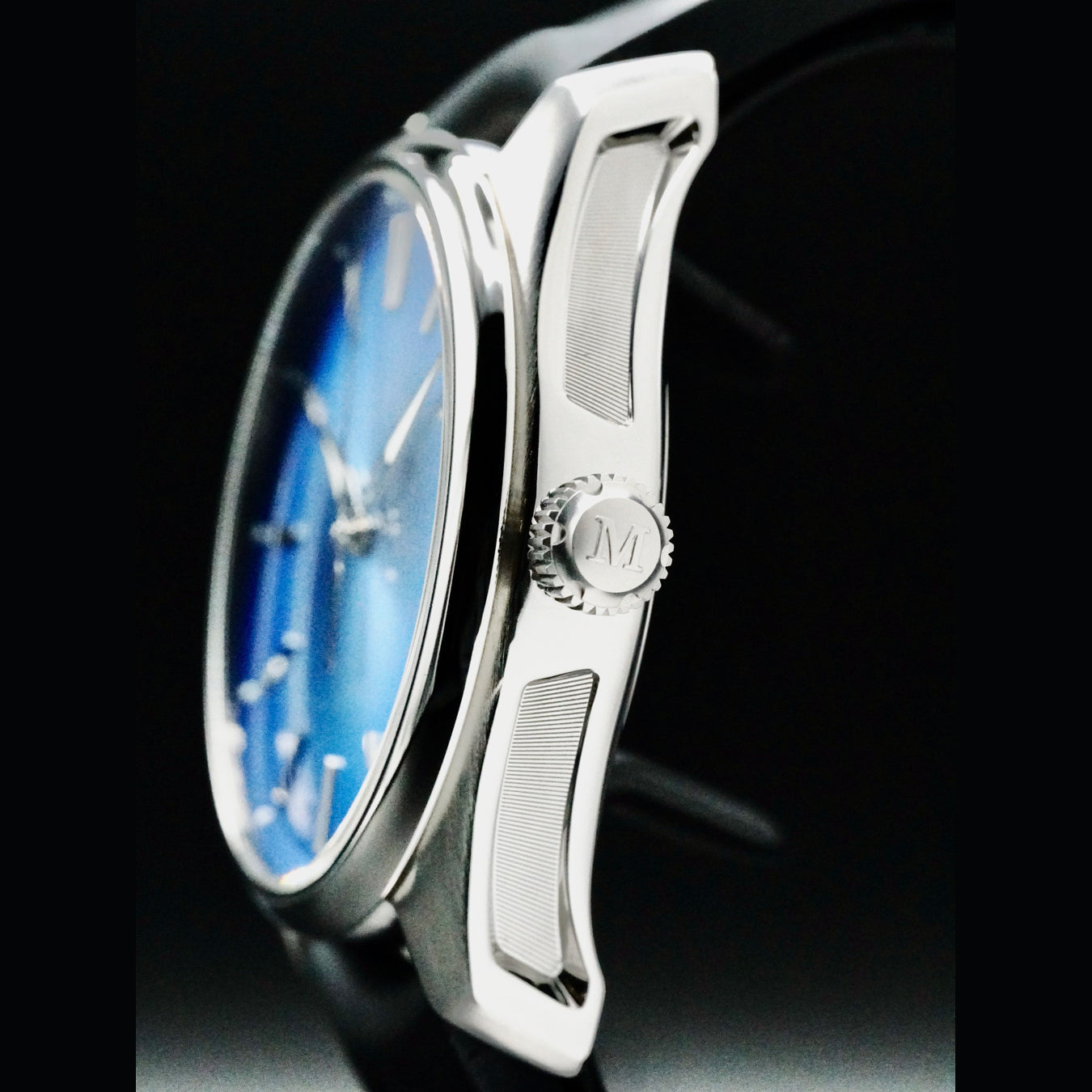 H. Moser & Cie 3200-1217 Pioneer Centre Seconds Artic Blue Fume Dial