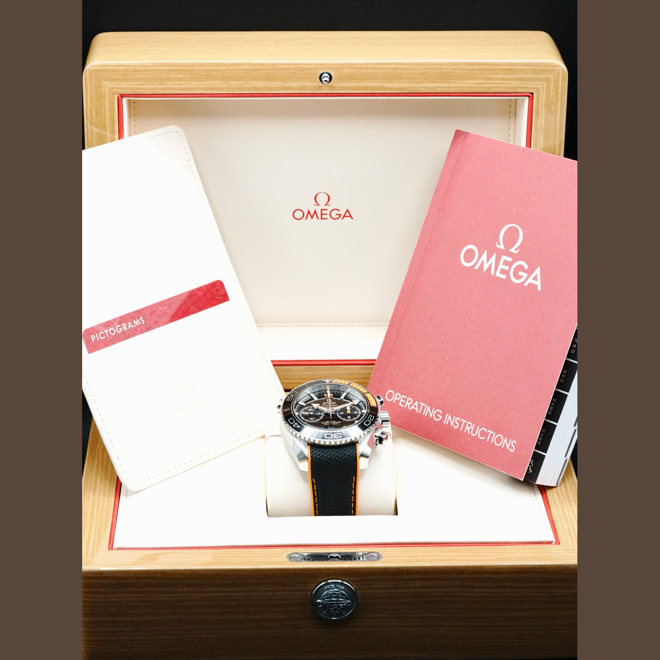Omega 215.32.46.51.01.001 Seamaster Planet Ocean 600M Co-Axial Master Chronometer Chronograph