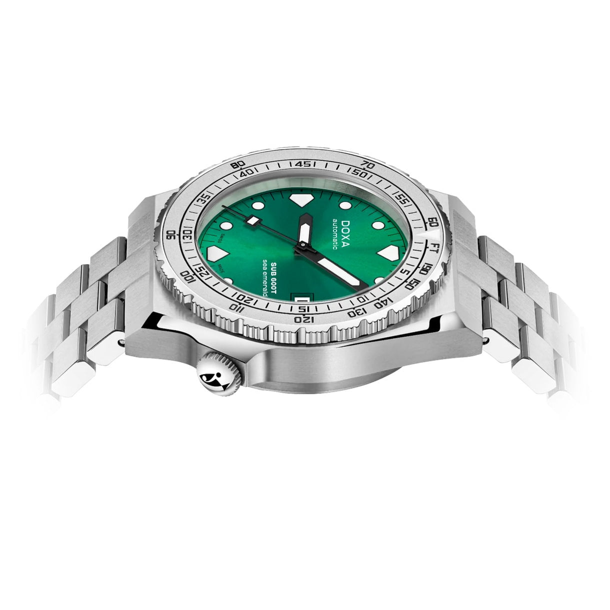 DOXA Sub 600T Sea Emerald 862.10.131.10 on Bracelet