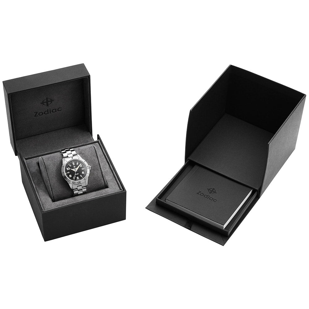 Zodiac ZO0001 Black Dial 37mm