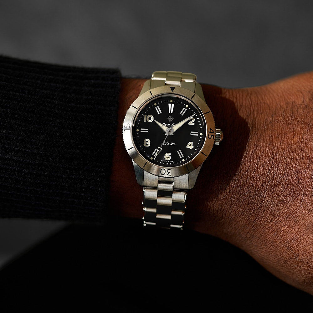 Zodiac ZO0001 Black Dial 37mm
