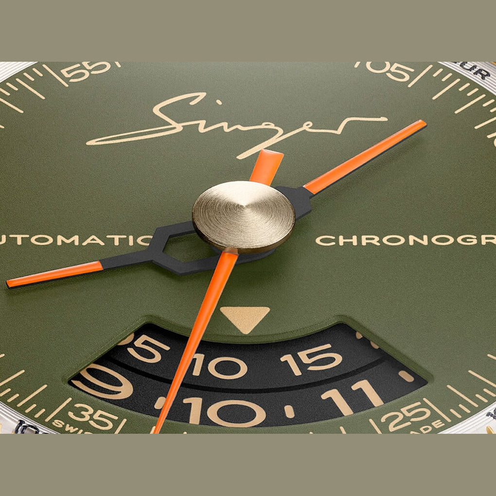 Singer Reimagined 1969 Bronze Chronograph SR203