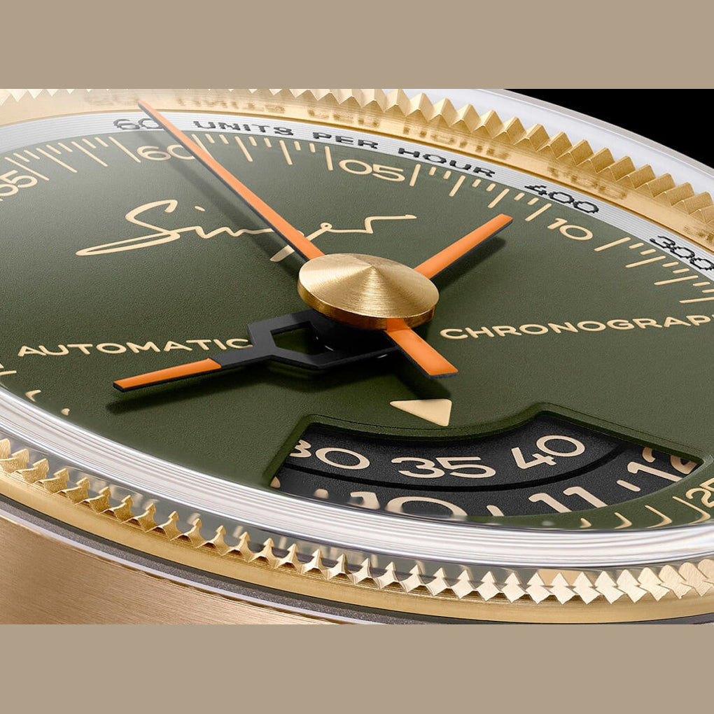 Singer Reimagined 1969 Bronze Chronograph SR203