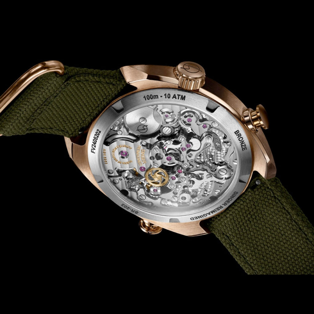 Singer Reimagined 1969 Bronze Chronograph SR203