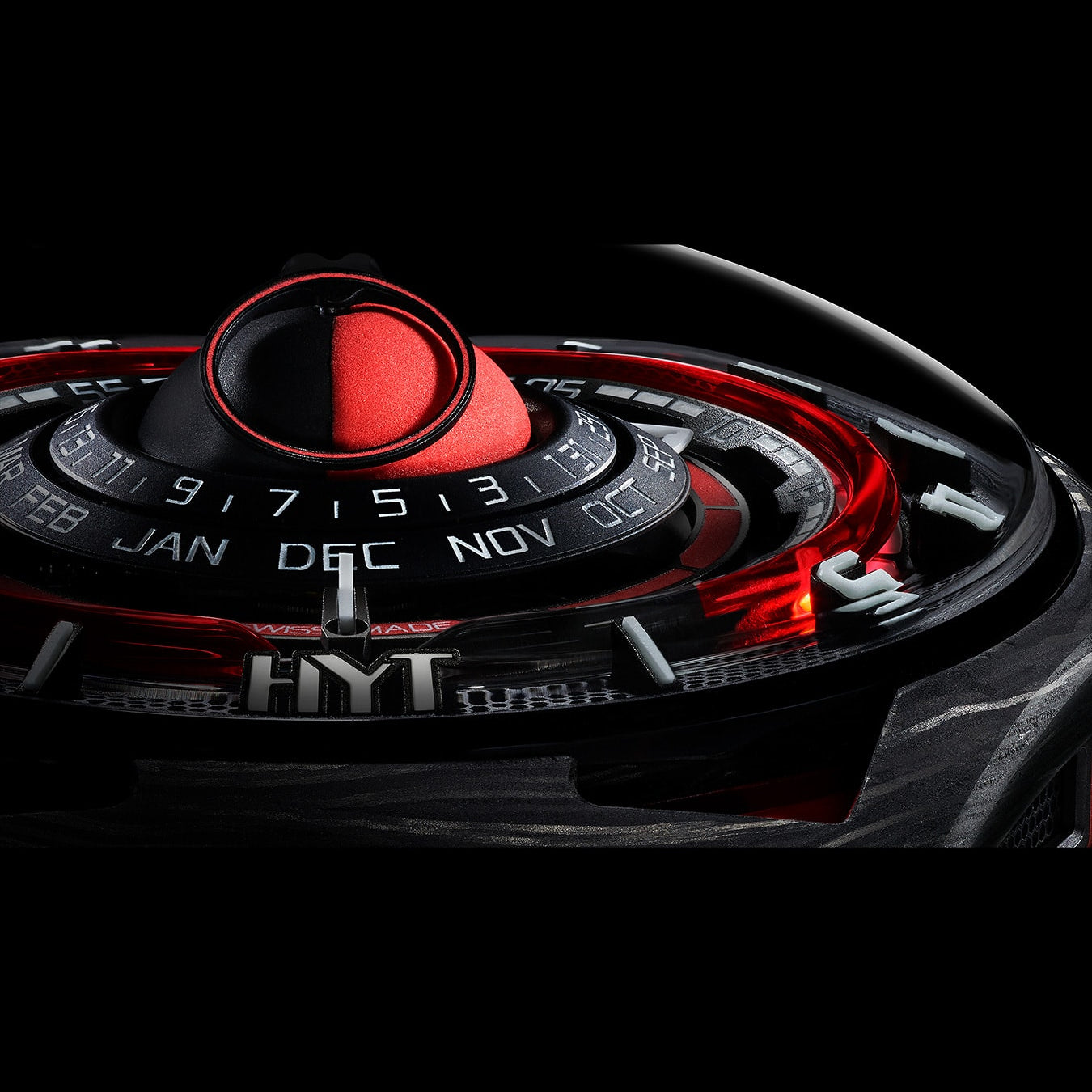HYT H02757-A Moon Runner Red Magna Limited Edition