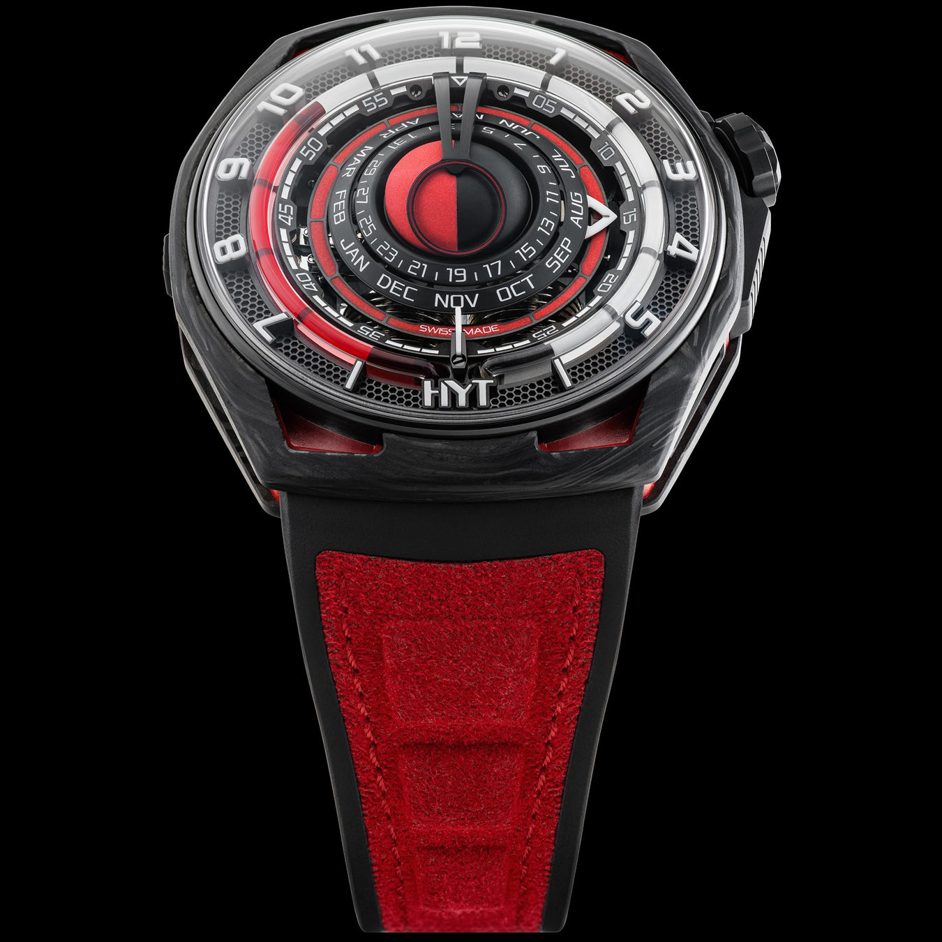 HYT H02757-A Moon Runner Red Magna Limited Edition