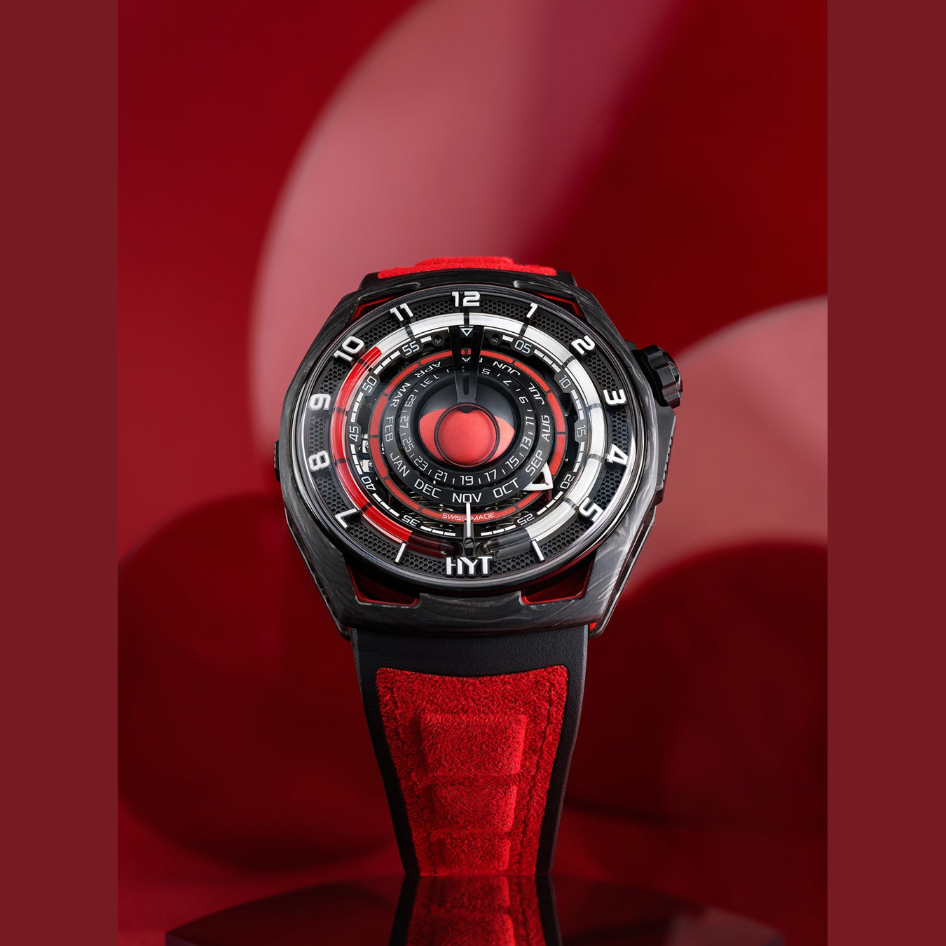 HYT H02757-A Moon Runner Red Magna Limited Edition