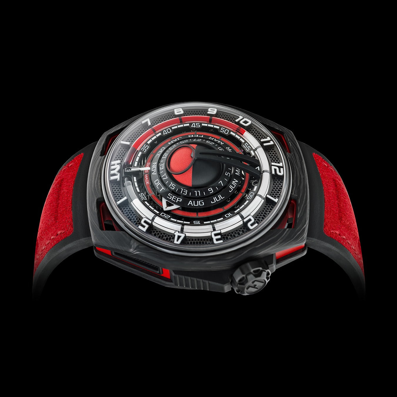 HYT H02757-A Moon Runner Red Magna Limited Edition