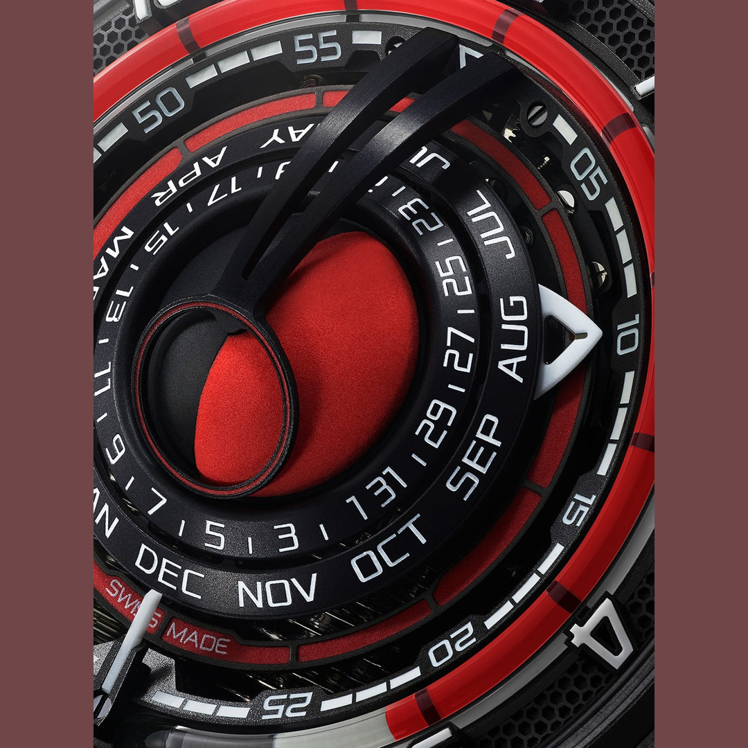 HYT H02757-A Moon Runner Red Magna Limited Edition