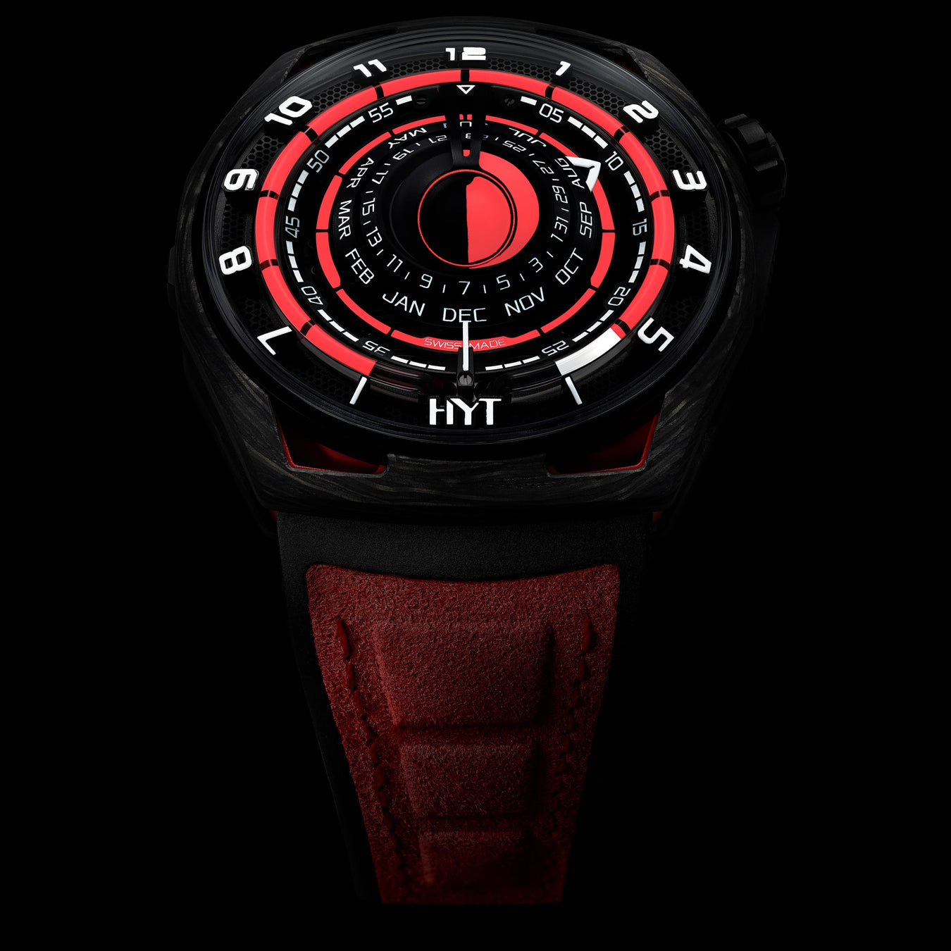 HYT H02757-A Moon Runner Red Magna Limited Edition