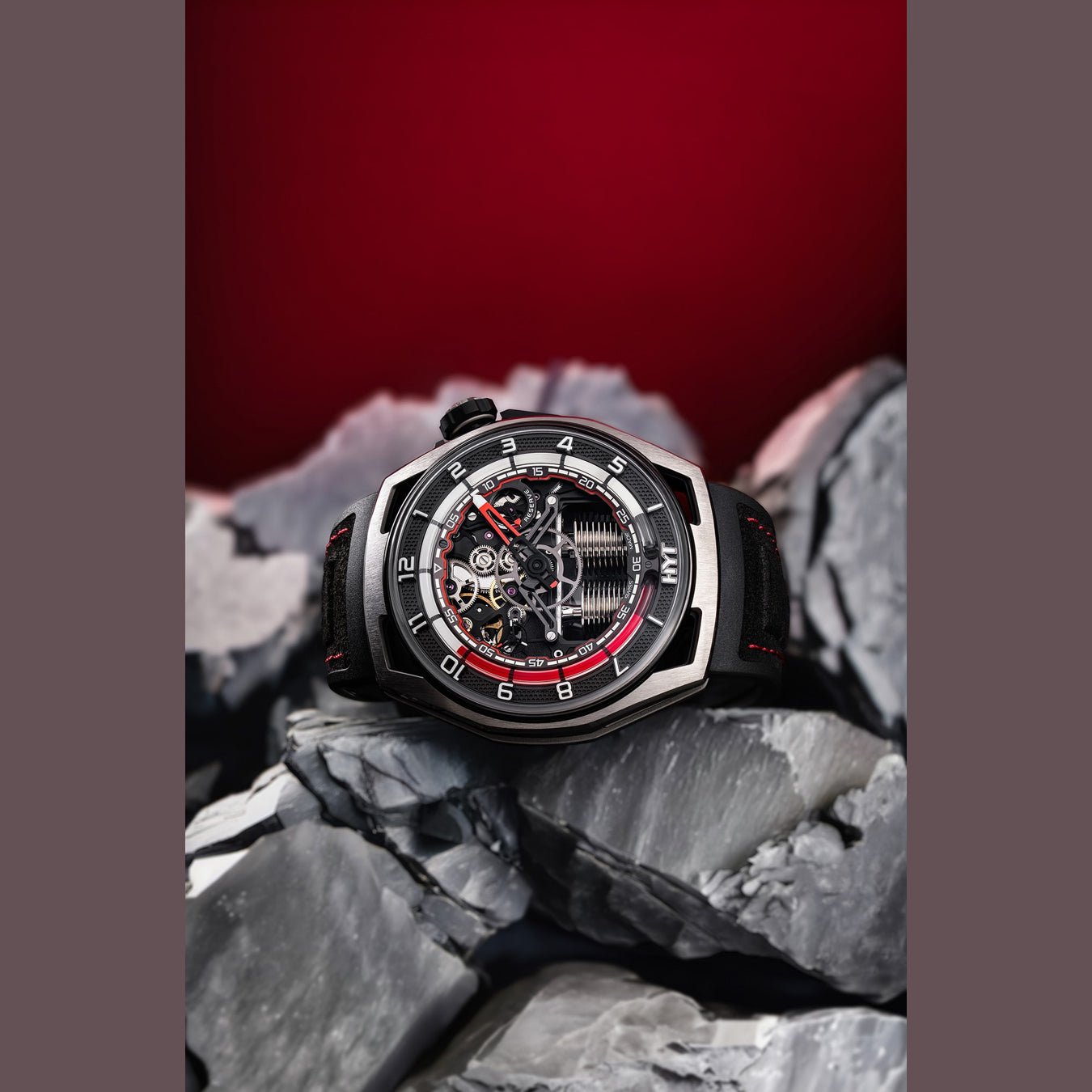 HYT H03061-A Hastroid Silver Red Limited Edition