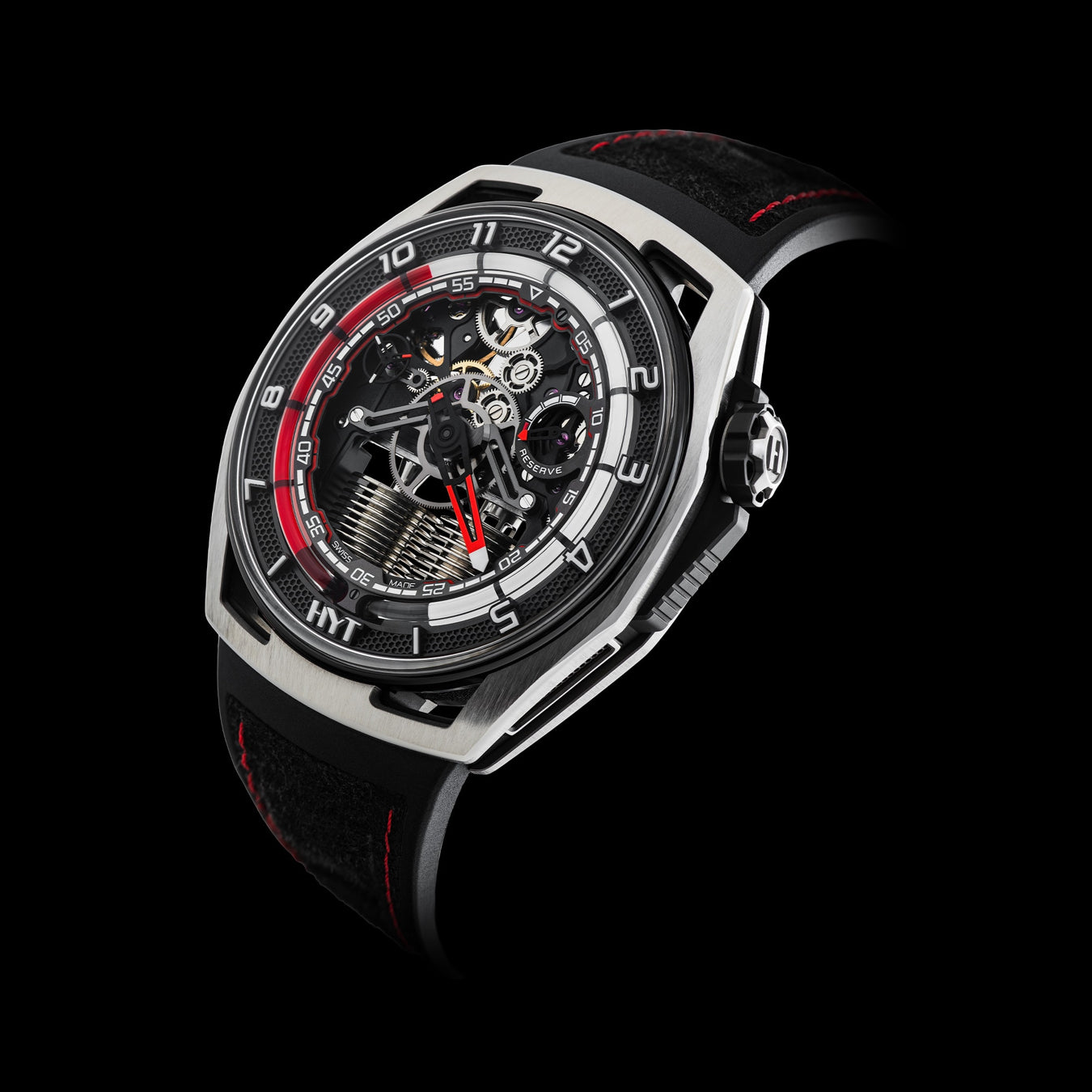 HYT H03061-A Hastroid Silver Red Limited Edition