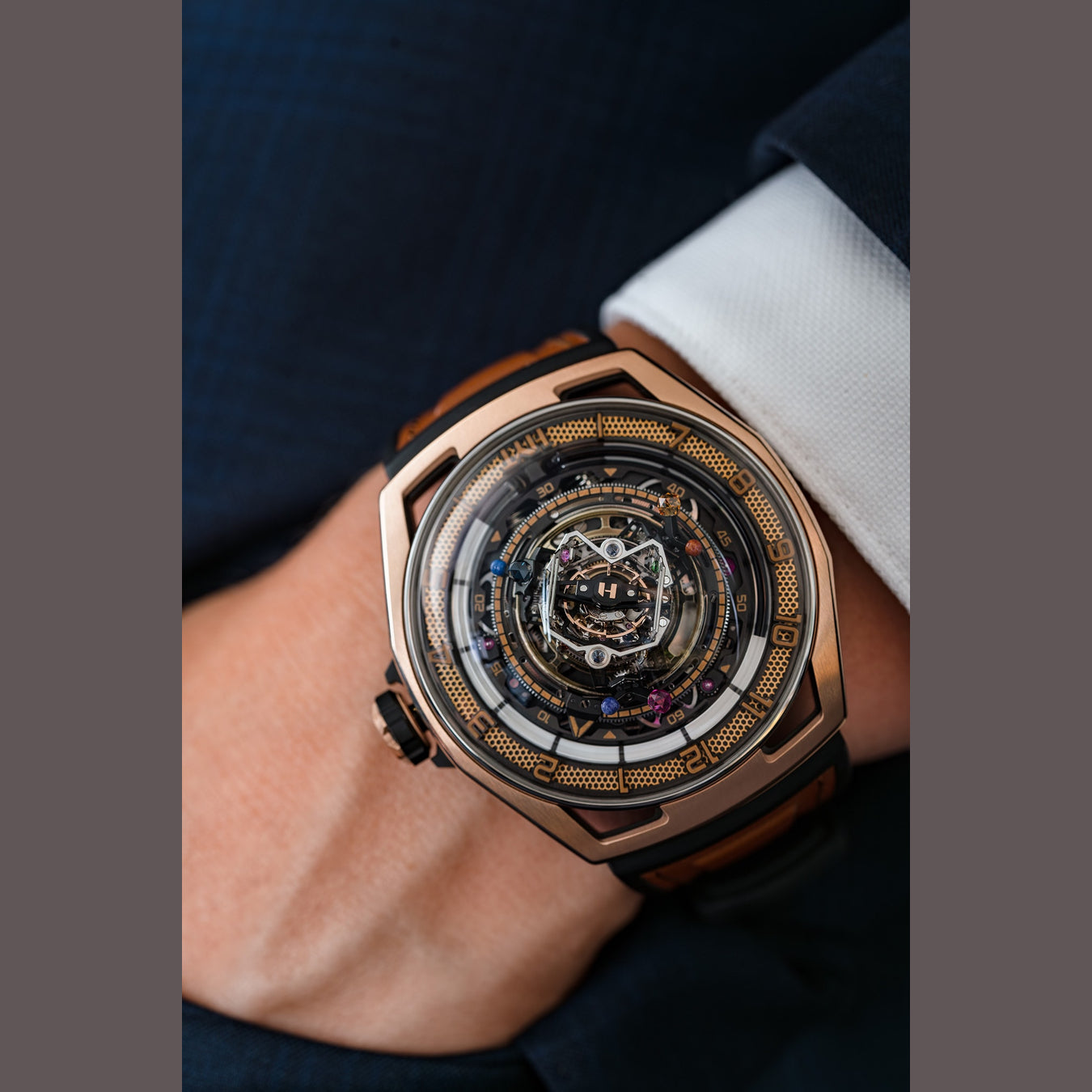 HYT H03031-A Conical Tourbillon Infinity Sapphires Limited Edition