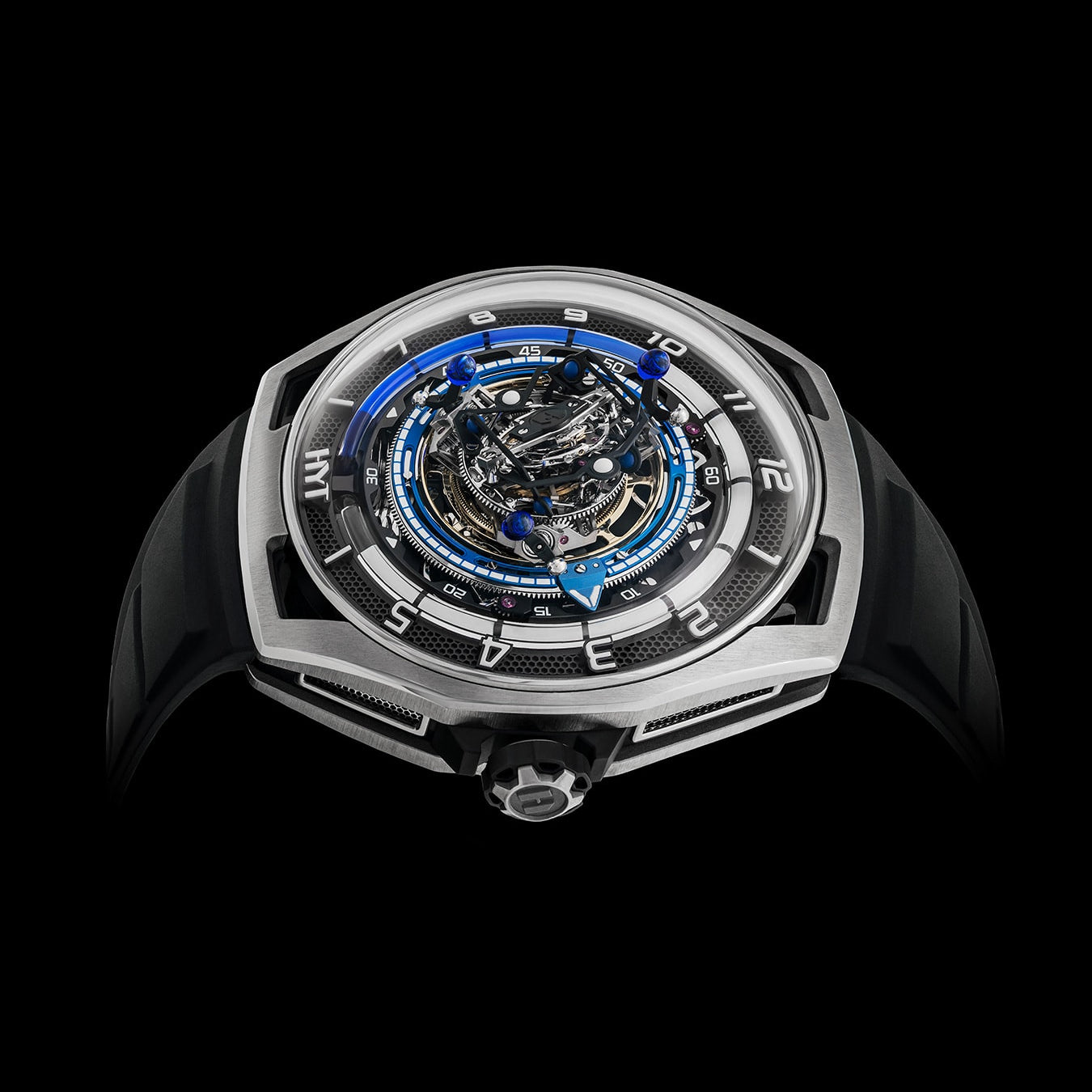 HYT H03068-A Conical Tourbillon Titanium Blue Limited Edition