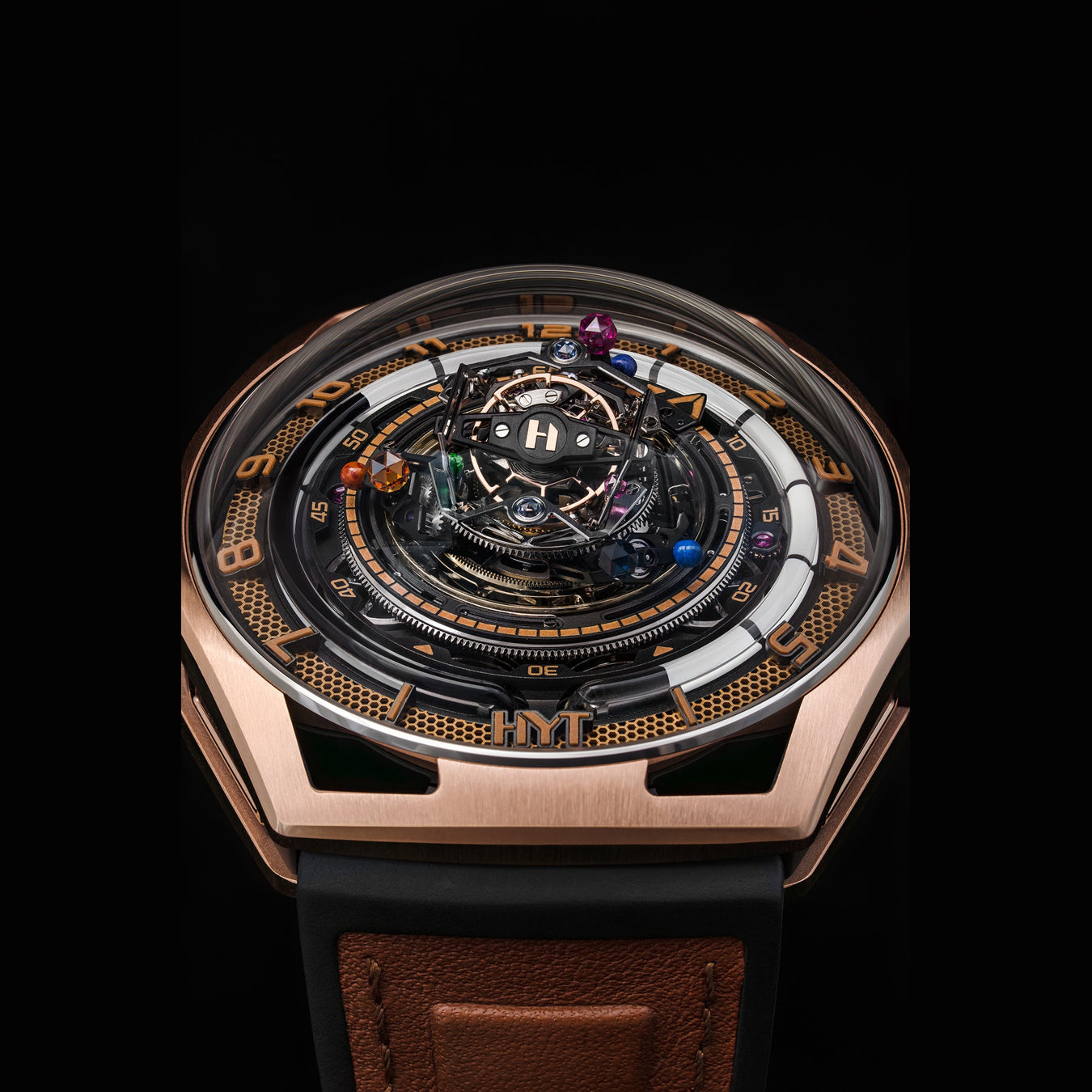 HYT H03031-A Conical Tourbillon Infinity Sapphires Limited Edition