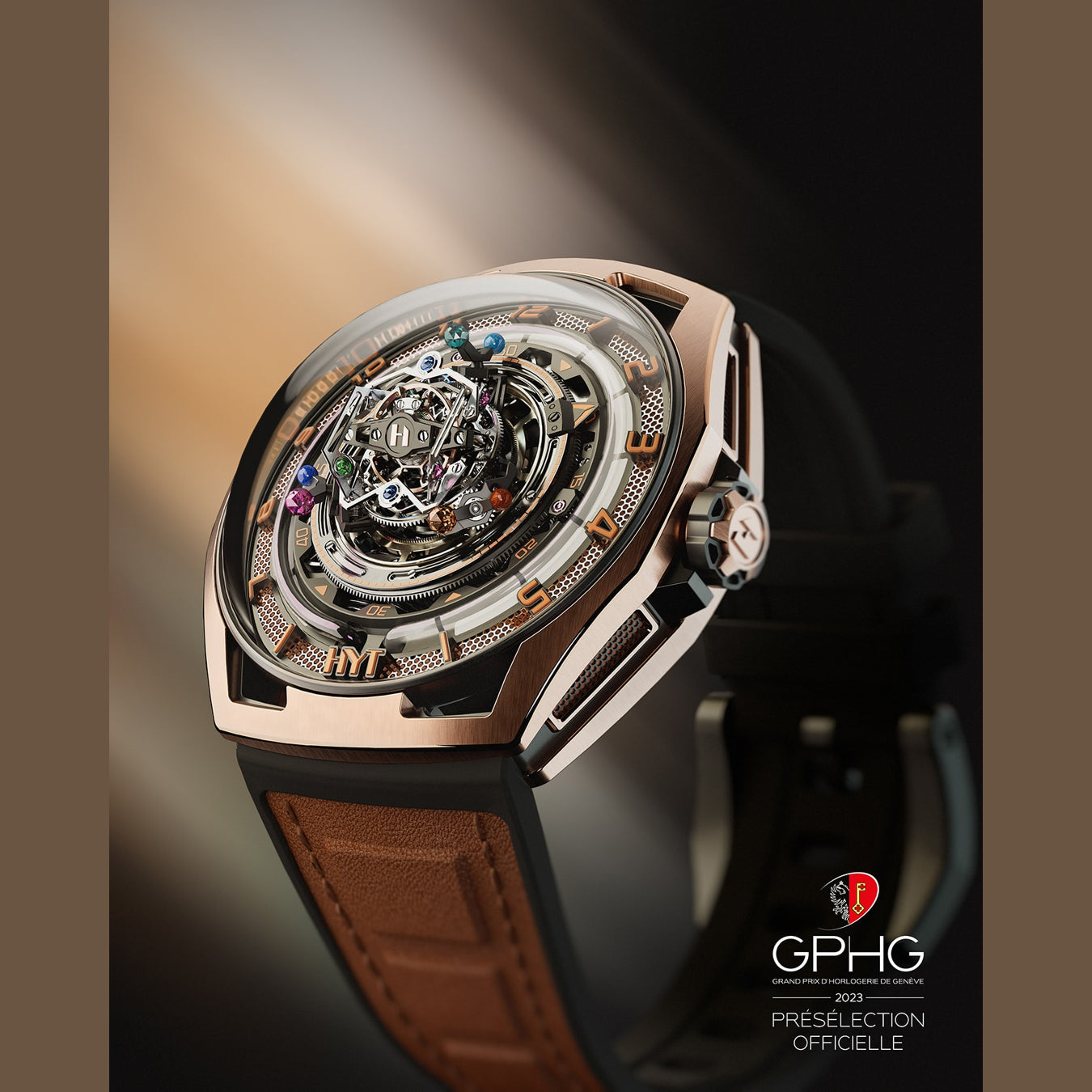 HYT H03031-A Conical Tourbillon Infinity Sapphires Limited Edition