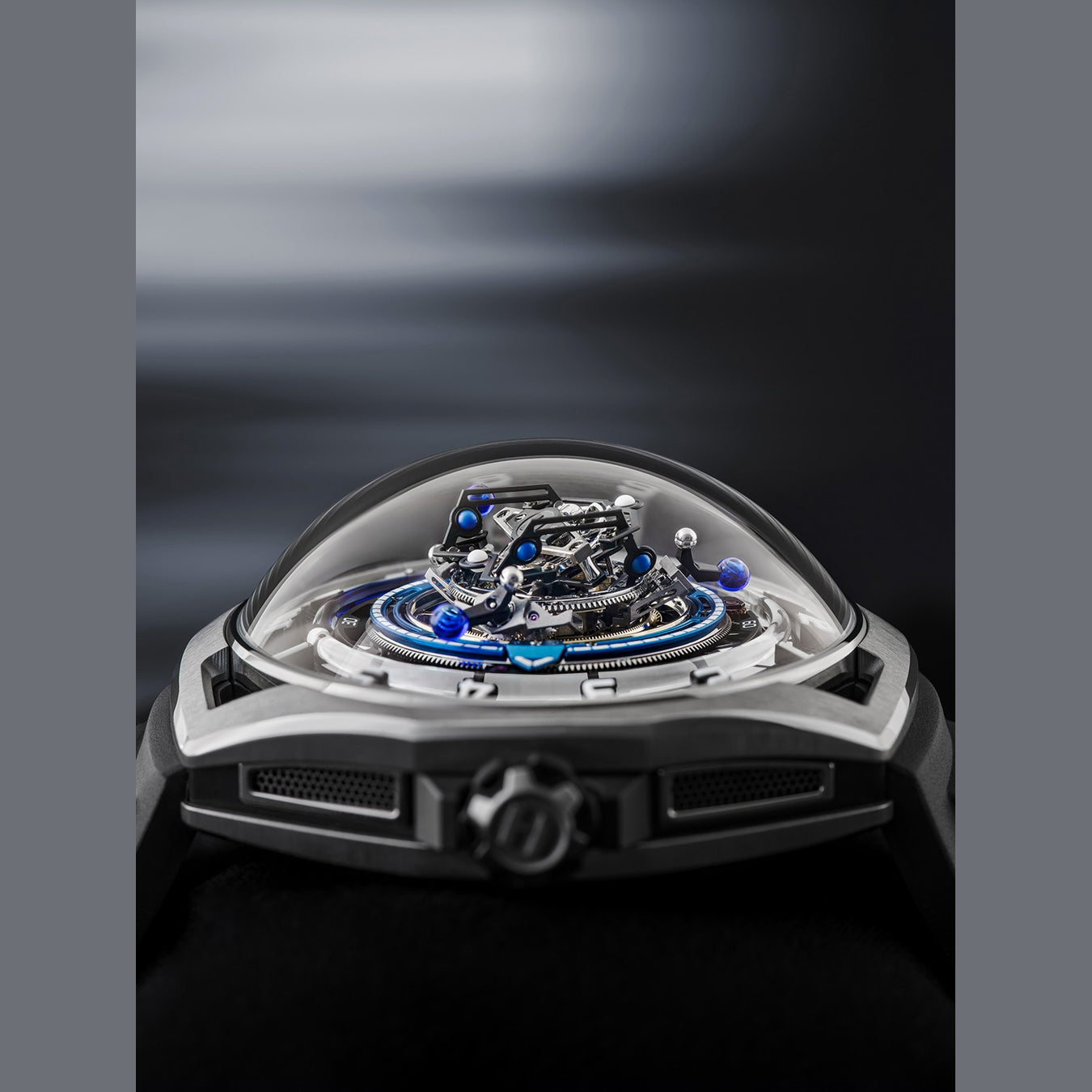 HYT H03068-A Conical Tourbillon Titanium Blue Limited Edition