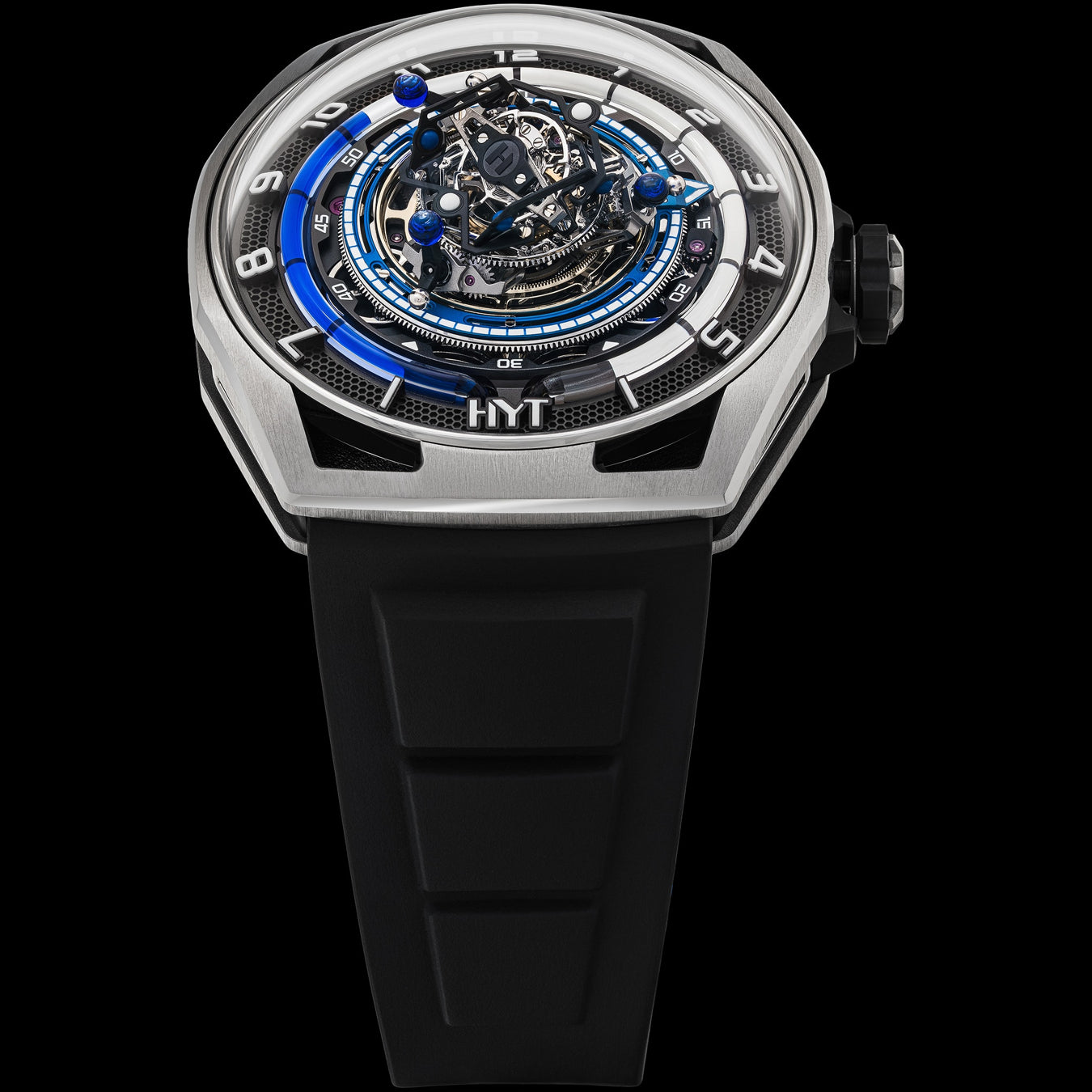 HYT H03068-A Conical Tourbillon Titanium Blue Limited Edition