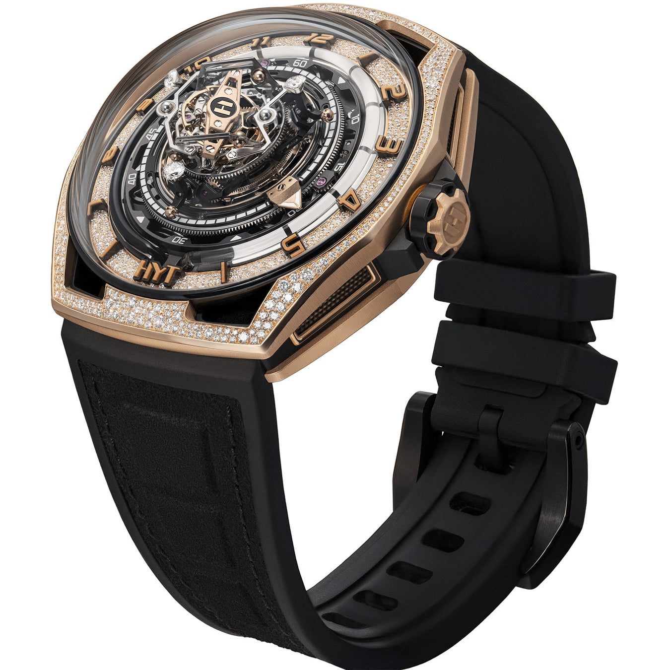HYT H03242-A Conical Tourbillon Infinity Diamonds Limited Edition