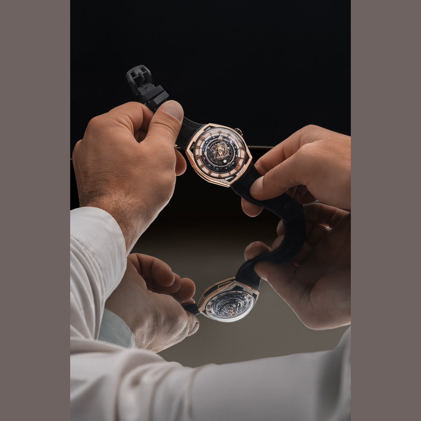 HYT H03242-A Conical Tourbillon Infinity Diamonds Limited Edition