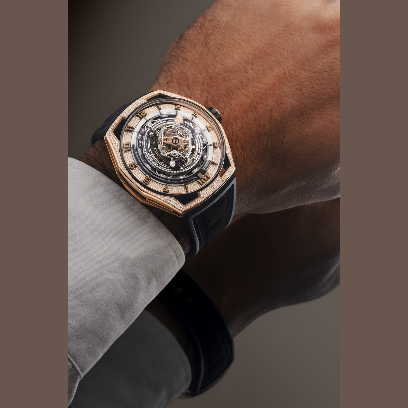 HYT H03242-A Conical Tourbillon Infinity Diamonds Limited Edition