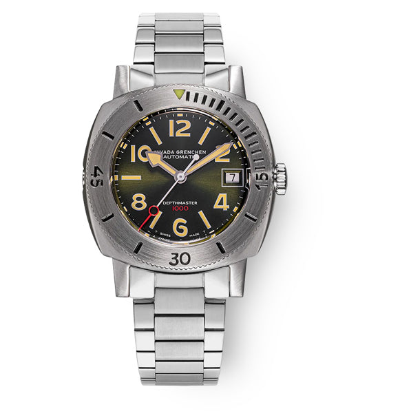 Nivada Grenchen Depthmaster 14103A20 Numerals Date
