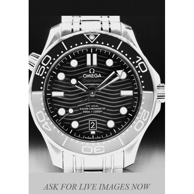 Omega 210.30.42.20.03.001 Seamaster Diver 300M Co-Axial Master Chronometer on Bracelet