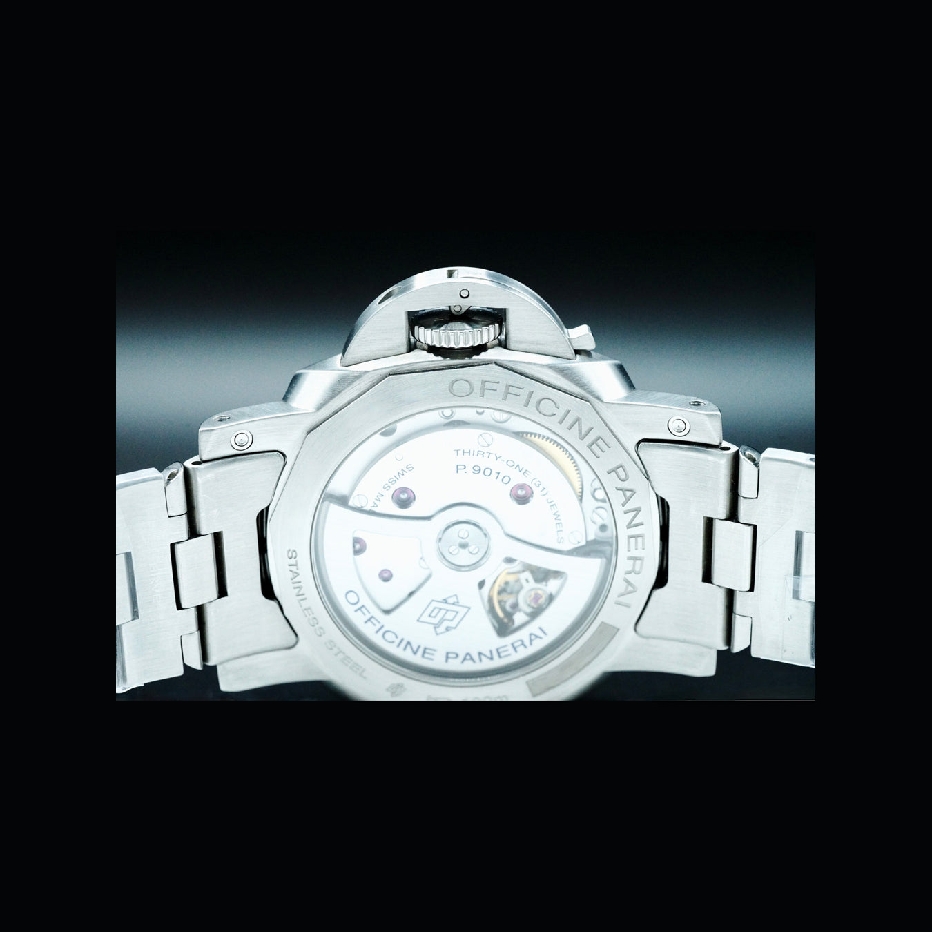 Panerai PAM00977 Luminor 1950 Automatic Silver Dial Men's 42 mm
