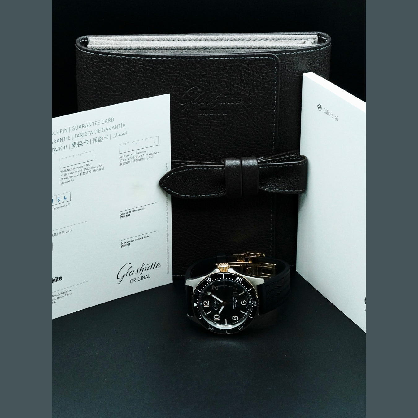 Glashütte Original 1-36-13-04-91-34 SeaQ Panorama Date Two-Tone