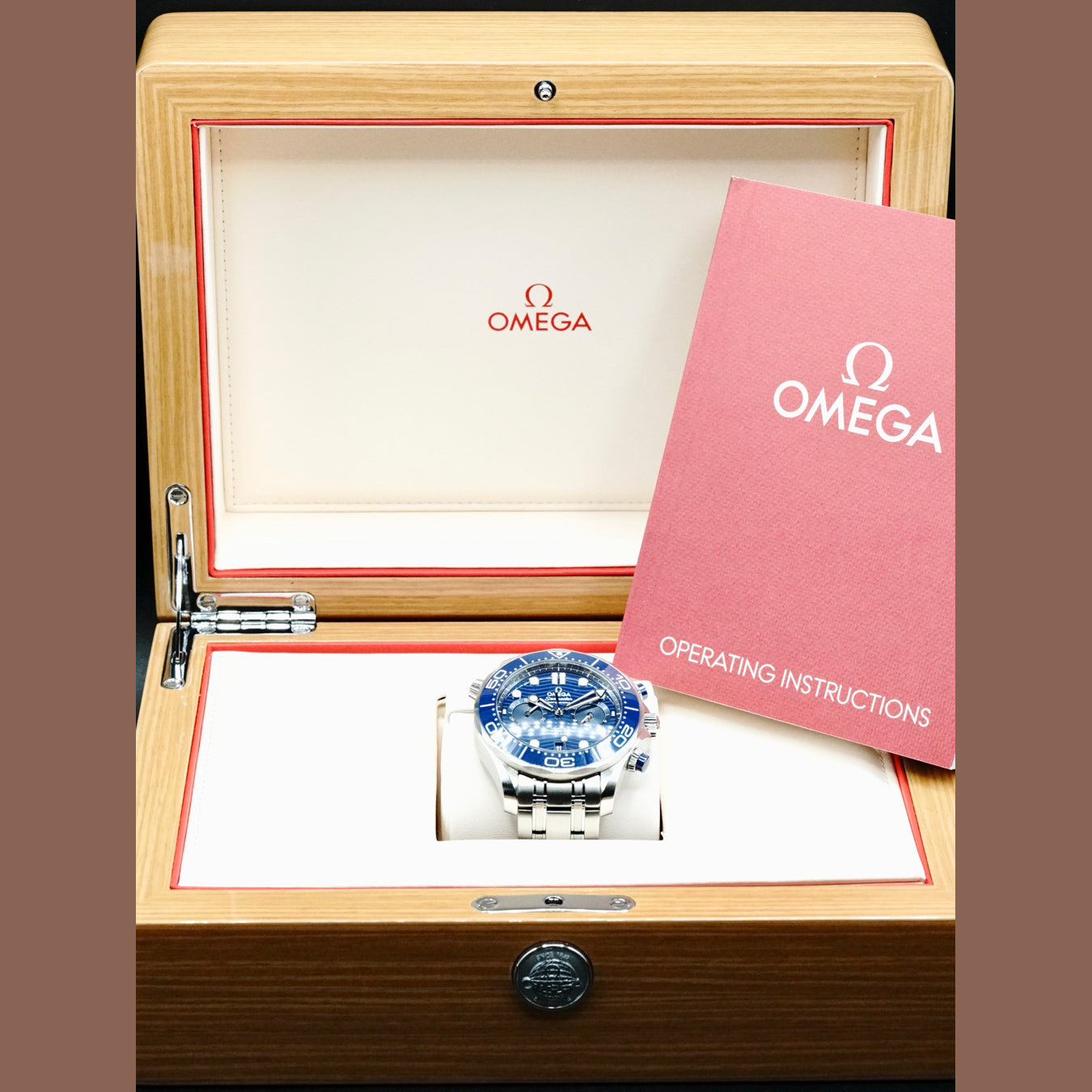 Omega 210.30.44.51.03.001 Seamaster Diver 300m Master Chronometer Chronograph
