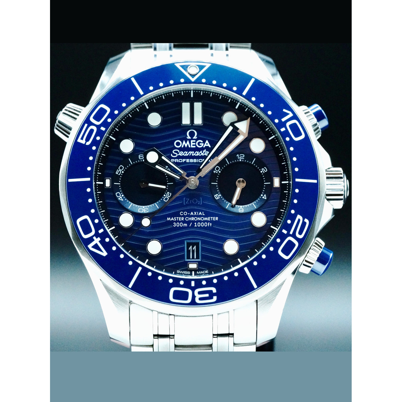 Omega 210.30.44.51.03.001 Seamaster Diver 300m Master Chronometer Chronograph