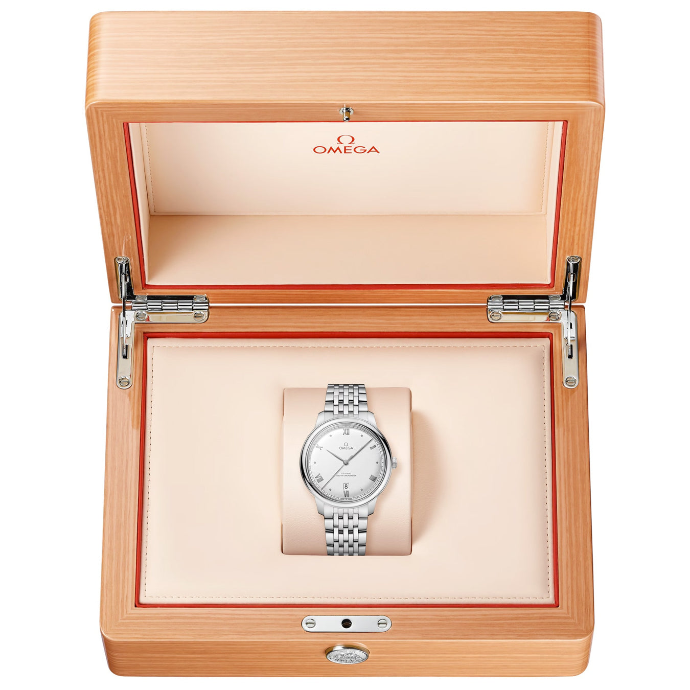 Omega 434.10.40.20.02.001 De Ville Prestige 40mm Steel on Steel