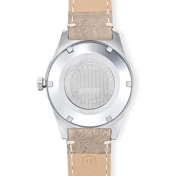 Squale SUPERSSAGR.PTO Super-Squale Big Arrows Green Dial on Strap