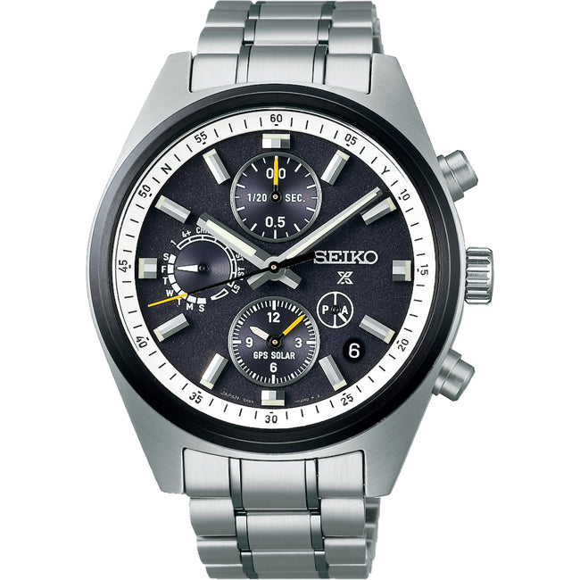 Seiko Prospex SSH167 Speedtimer GPS Solar Dual Time Chronograph