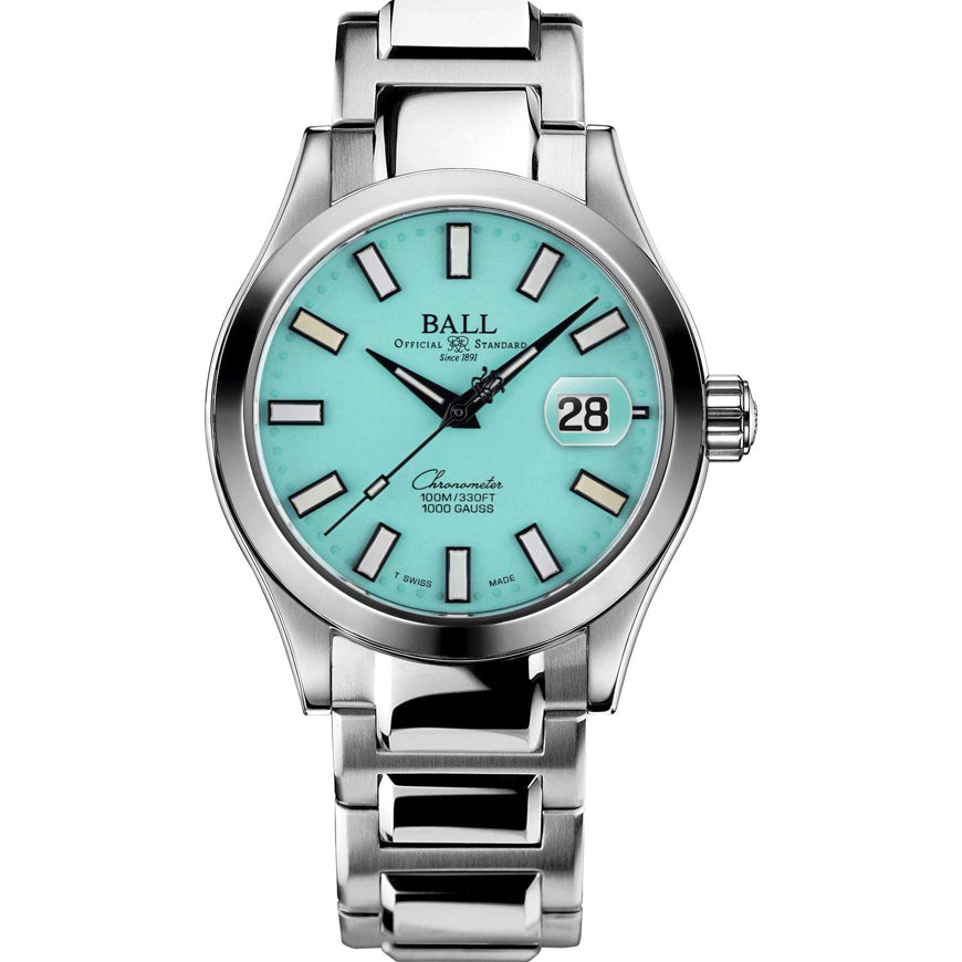Ball NM9026C-S44C-TQR Engineer III Marvelight Chronometer Turquoise Dial Rainbow Tubes