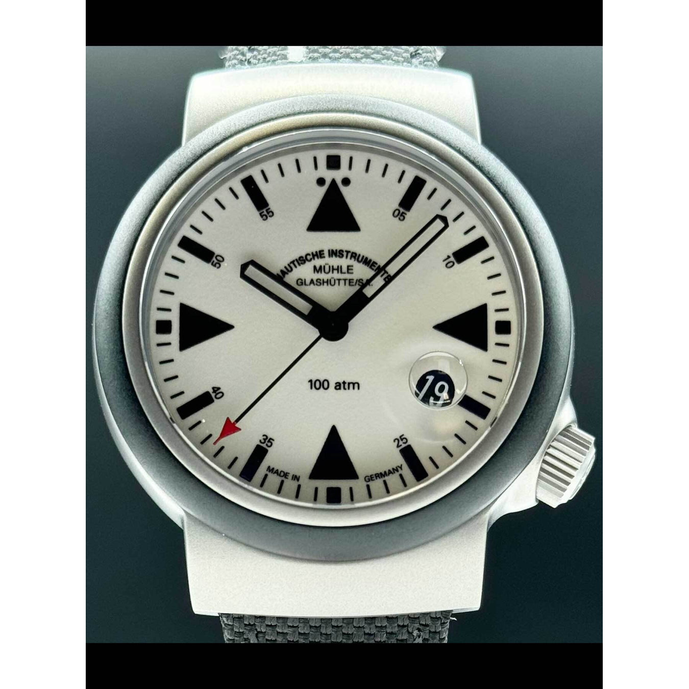 Muhle Glashutte M1-41-08-KB S.A.R Rescue-Timer Lumen Textile Strap