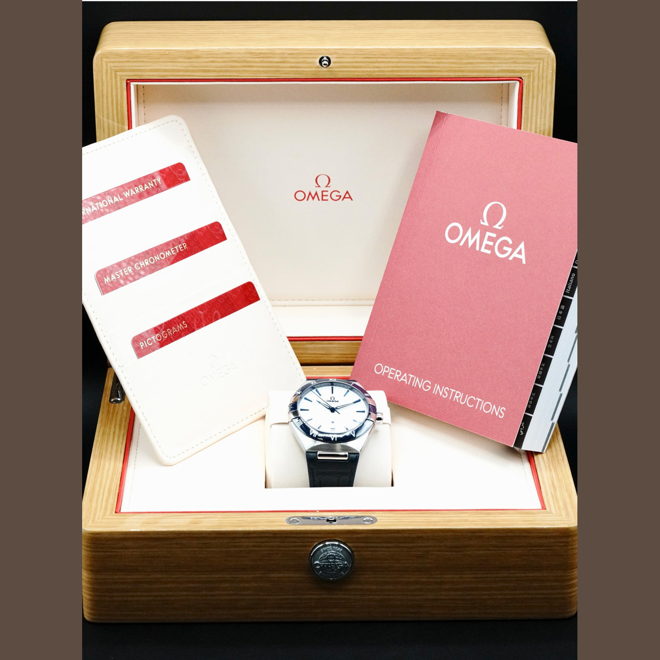 Omega Constellation Co-axial Master Chronometer White Dial 41mm