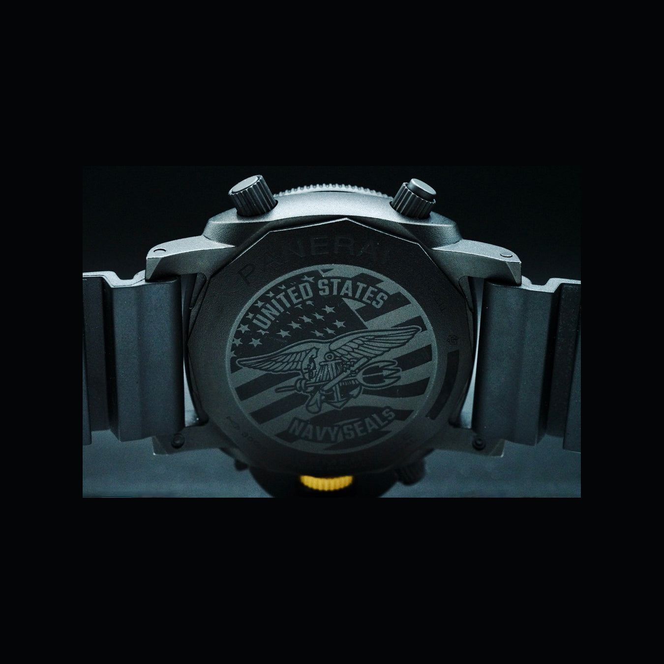 Panerai PAM01325 Submersible GMT Carbotech Navy SEALs Experience Edition