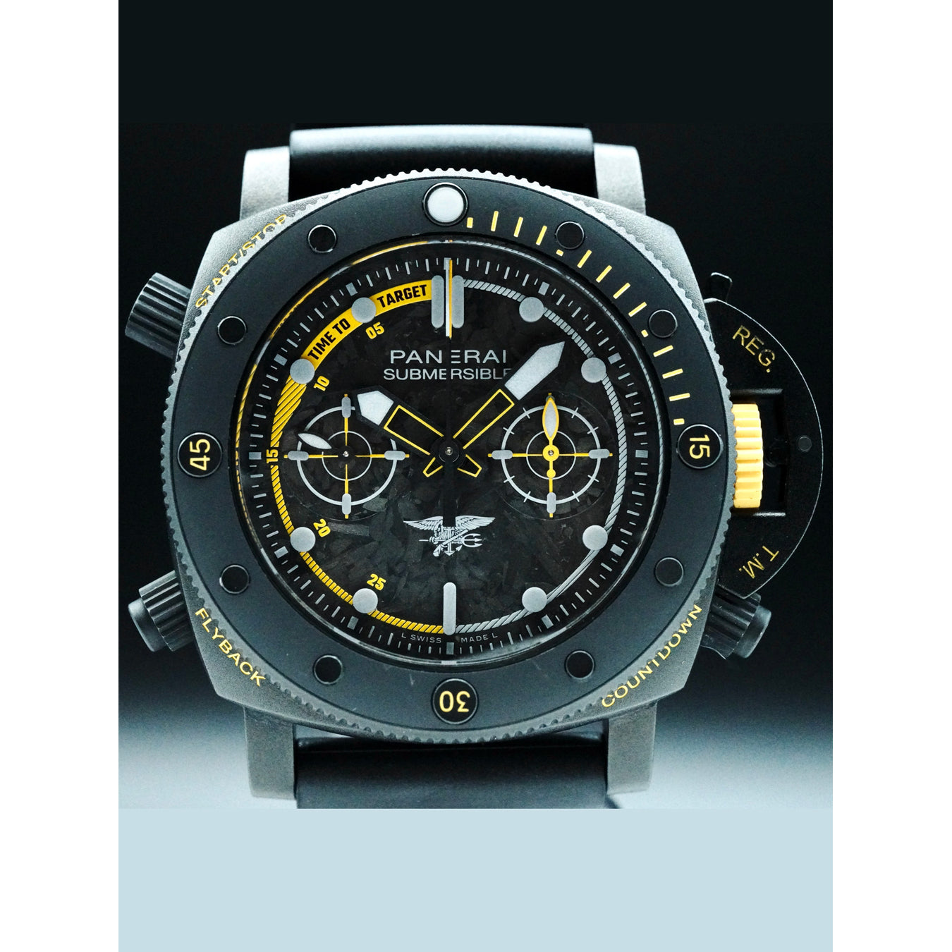 Panerai PAM01325 Submersible GMT Carbotech Navy SEALs Experience Edition