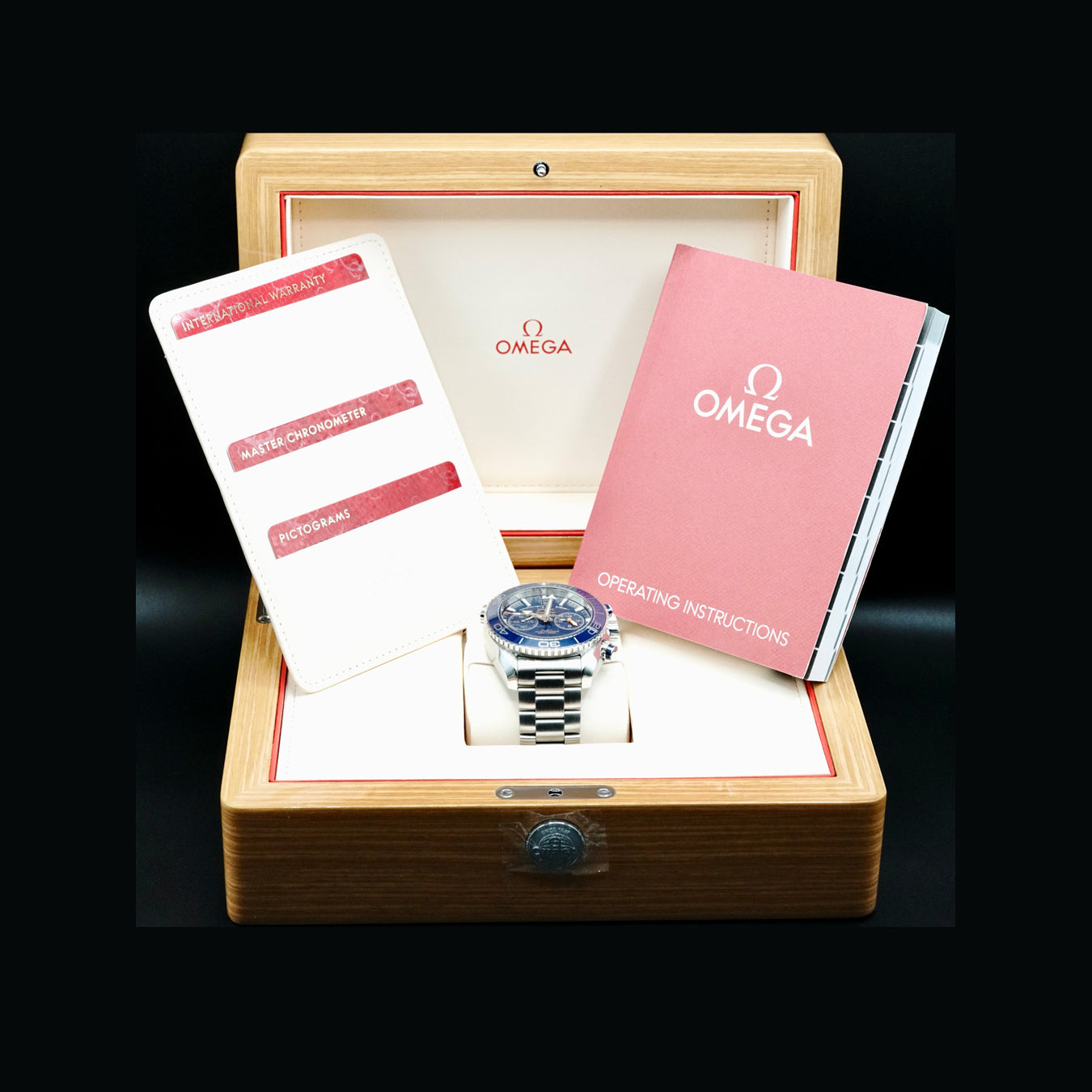 Omega 215.30.46.51.03.001 Planet Ocean 600M Co-Axial Master Chronometer Chronograph 45.5mm