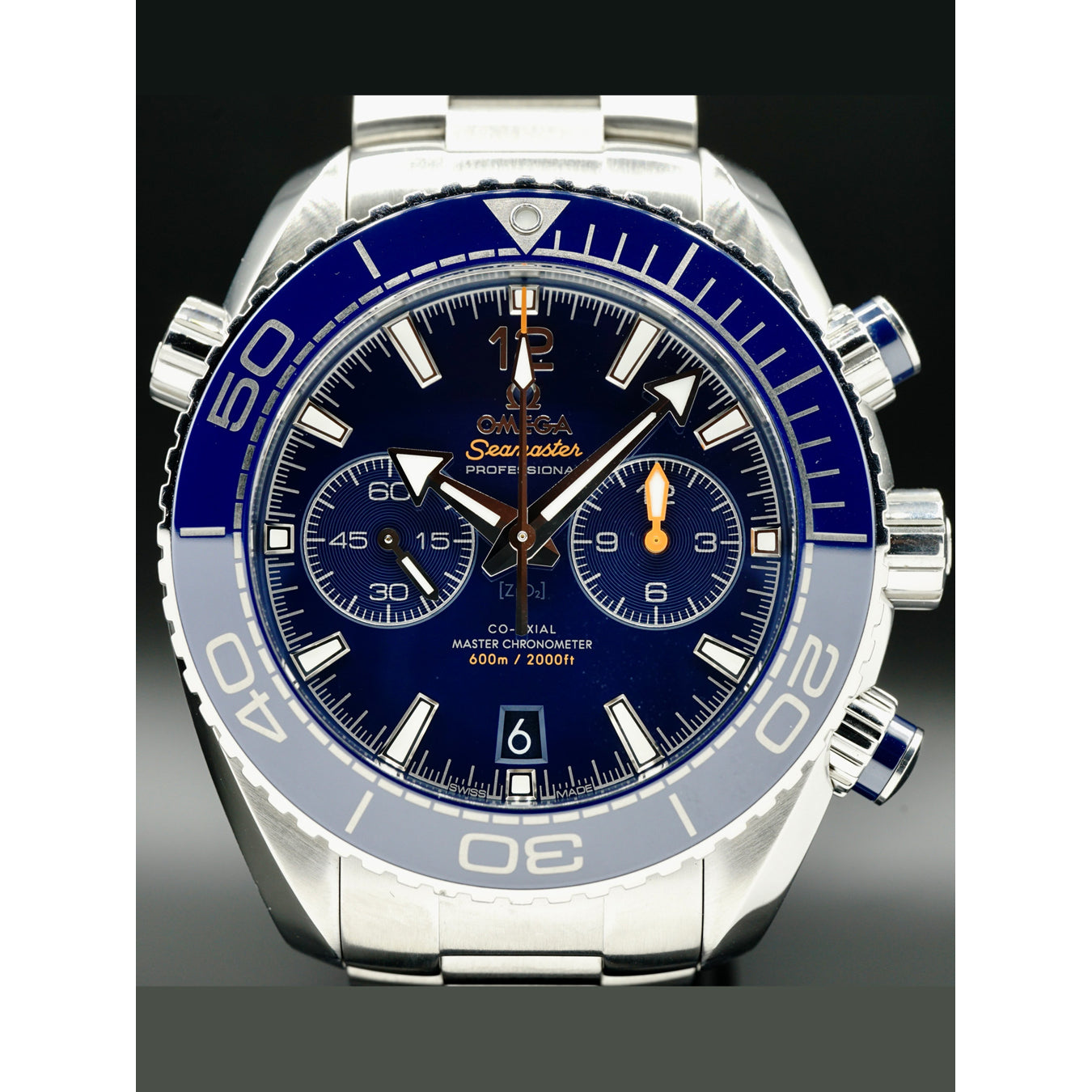 Omega 215.30.46.51.03.001 Planet Ocean 600M Co-Axial Master Chronometer Chronograph 45.5mm