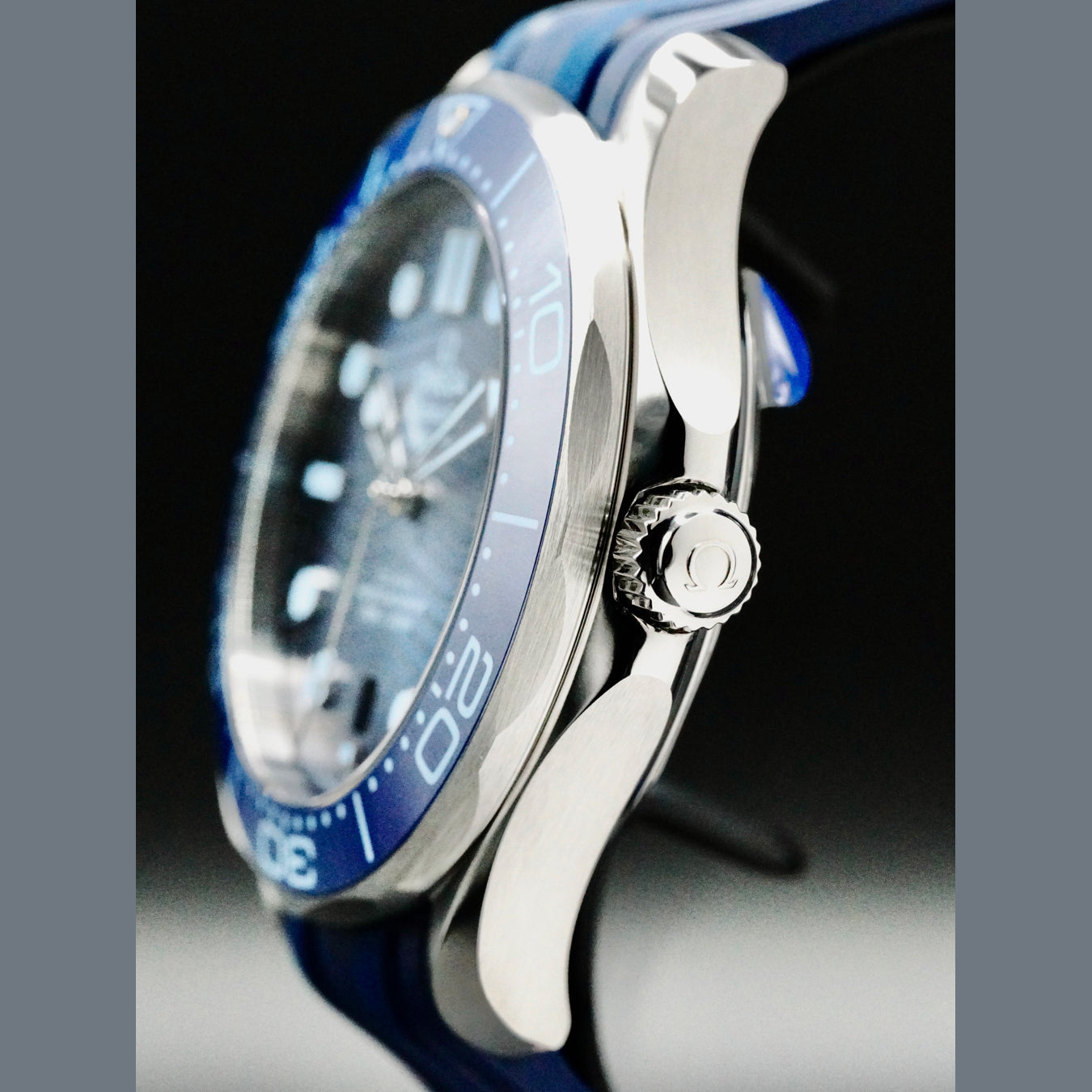 Omega 210.32.42.20.03.002 Seamaster Diver 300M Summer Blue on Strap