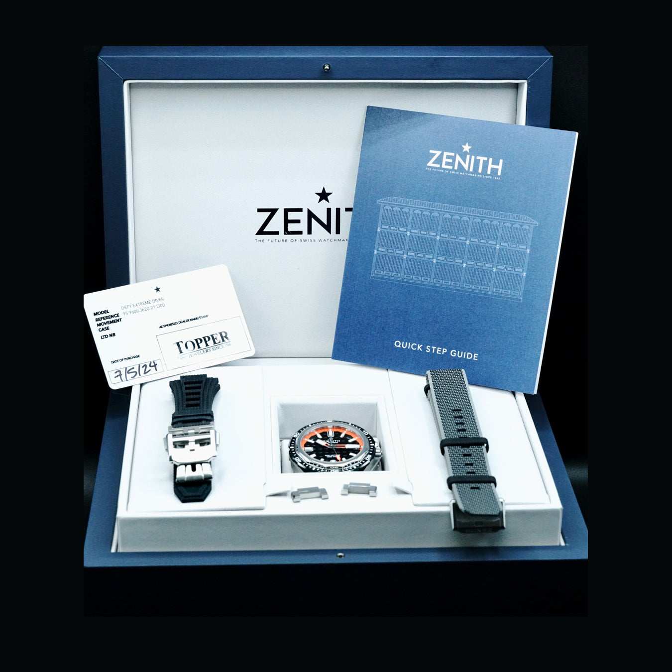 Zenith 95.9600.3620/21.I300 Zenith Defy Extreme Diver