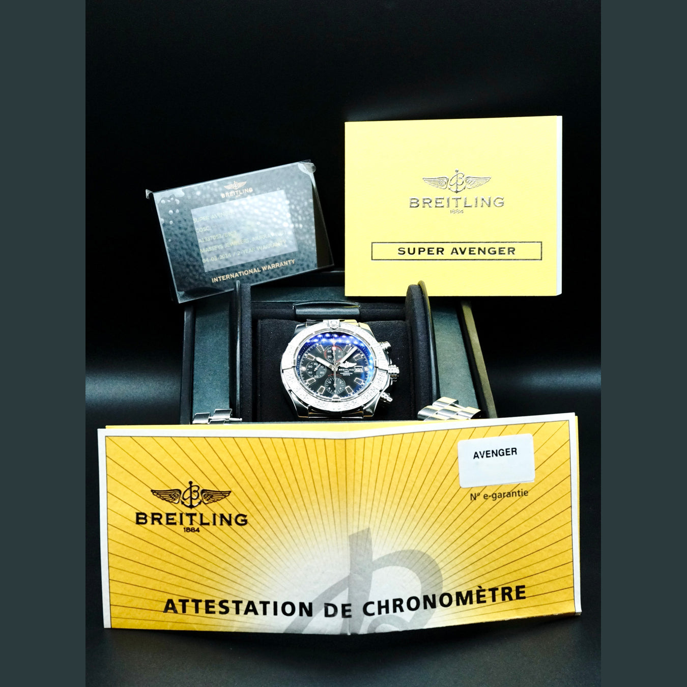 Breitling A1337053/B907 Super Avenger Mens Watch