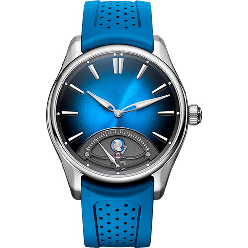 H. Moser & Cie. Pioneer Retrograde Seconds Midnight Blue
