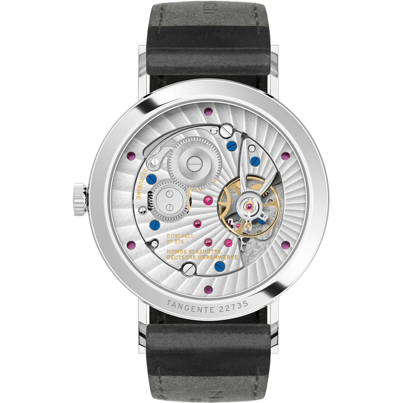 NOMOS Glashütte Tangente 2date blue