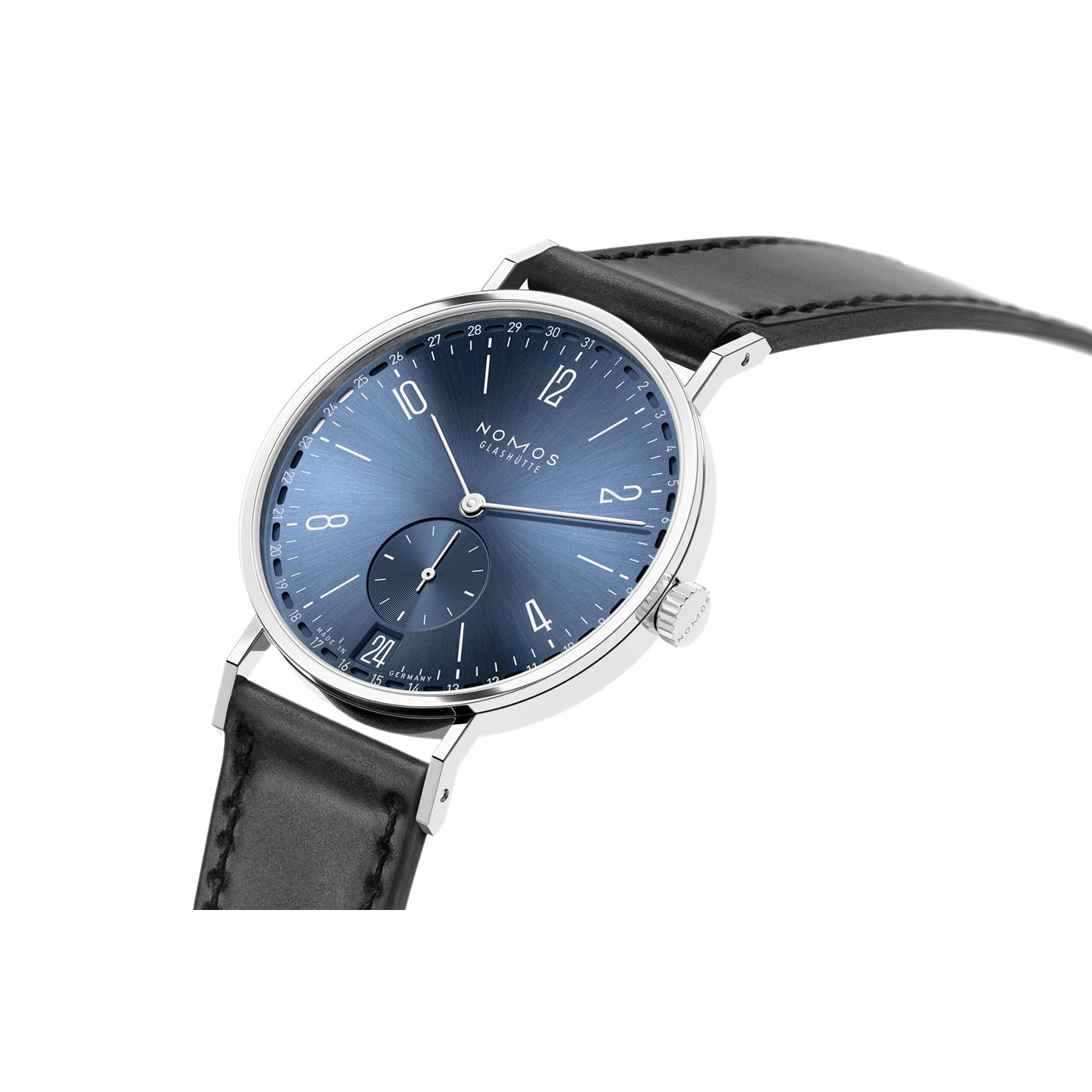 NOMOS Glashütte Tangente 2date blue